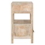 Beistelltisch 30x71x30 cm Natur Braun - Massivholz - 38 x 71 x 38 cm