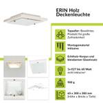 Deckenlampe ERIN Weiß - Flammenanzahl: 1