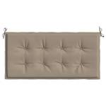 Coussin de banc de jardin Taupe