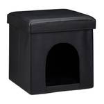 Set de 2 pièces Home Sweet Hund Noir - Argenté - 42 x 53 x 64 cm