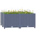 Hochbeet 3006706-4 Grau - 80 x 38 x 80 cm