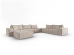 modulares U-Formsofa MIKE 8 Sitzplätze Beige