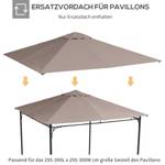 Pavillondach 84C-141BG Beige