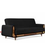 Sofa GUSTAVO 3 Personen Schwarz