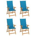 Gartenstuhl (4er Set) 3007487-2 Blau