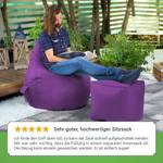 Gaming Sitzsack Lounge Chair "Cozy" Violett