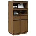 Highboard DE7689 Massivholz - 40 x 117 x 60 cm