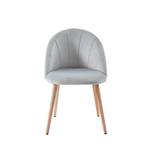 Lot de 2 chaises Roandola Gris lumineux