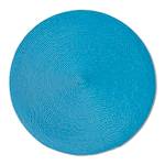 Platzset "Twist", Kunststoff, petrol Blau - Kunststoff - 38 x 1 x 38 cm