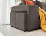 Ecksofa CALIFORNIA Grau