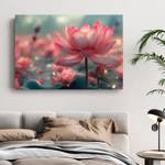 Bild Lotus Blumen V 100 x 70 cm