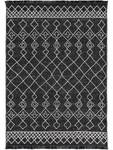 Teppich aus recyceltem Material Rio Beige - Schwarz - Naturfaser - 320 x 1 x 400 cm