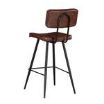 Tabouret de bar Texas (Lot de 2) Marron foncé