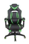 Chaise de bureau Heat Noir - Vert