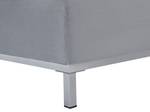 Pouf ottoman OSLO Gris - Textile