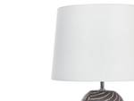 Lampe de table GUAPORE Noir - Blanc - Céramique - 38 x 63 x 38 cm