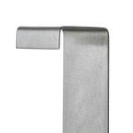 12 x Türhaken Edelstahl Silber - Metall - 3 x 7 x 5 cm