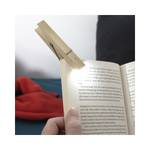 Lampe de lecture Pince à linge Marron - Bois manufacturé - 1 x 2 x 9 cm