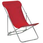 Chaise de plage Rouge