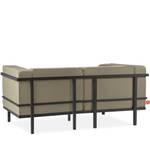 Gartensofa TRIGLO Beige - Dunkelgrau - Breite: 164 cm