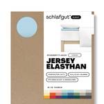 Topper Spannbettlaken Jersey Elasthan Hellblau - Breite: 90 cm