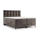 Boxspringbett Urbaneo Braun - Breite: 160 cm