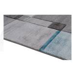 Tapis de salon moderne et design KUBIK Bleu - 130 x 190 cm