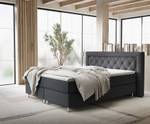 Boxspringbett Lavello Schwarz - Breite: 160 cm