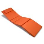 Auflage Sonnenliege Kopfkissen orange Orange - Textil - 1 x 1 x 0 cm