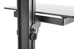 TV-Standfuß LUMFS05-44 Schwarz - Metall - 50 x 120 x 38 cm