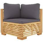 Garten-Lounge-Set 3028565-10 (6-teilig) Grau - Massivholz - Holzart/Dekor - 69 x 60 x 69 cm