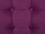 Pouf WISCONSIN Violett - Textil - 30 x 32 x 30 cm