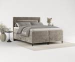 Boxspringbett Noble Taschenfederkern Beige - Breite: 200 cm