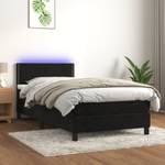 Boxspringbett 3017268-4 Schwarz - 90 x 193 cm