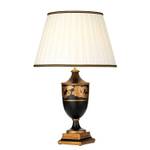 Lampe de chevet NODIA Beige - Noir - Doré - Bois manufacturé - 46 x 68 x 46 cm