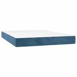 Boxspringbett 3017290-7 Dunkelblau - 144 x 203 cm