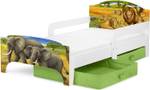 Kinderbett - 140x70聽 SMART Holz -