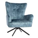 Lounge-Sessel L63 Blau - Textil - 75 x 99 x 65 cm