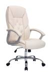 Chaise de bureau XXL Rodeo Blanc crème