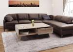 Couchtisch M39 Braun - Holzwerkstoff - Rattan - Holzart/Dekor - Holz teilmassiv - 110 x 37 x 59 cm