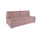 Schlafsofa Lango Pink - Textil - 203 x 88 x 90 cm