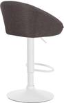 Tabouret de bar Davie Gris lava