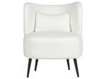 Fauteuil OTSBY Noir - Crème - Blanc