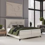 Boxspringbett Menzzo Beige - Breite: 160 cm