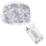 LED-Lichterkette 500 cm Weiß - Kunststoff - 500 x 500 x 500 cm