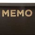 Schiefer-Memo SOUL Beige - Holzwerkstoff - 6 x 48 x 72 cm