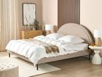 Lit double MARGUT Beige - Largeur : 192 cm