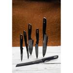 Couteau chef lame 18 en titanium Noir - Métal - 1 x 1 x 29 cm