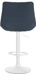 Tabouret de bar Toni Lot de 2 Gris lava