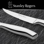 Stanley Rogers Steakmesser Wellenschliff Grau - Metall - 24 x 3 x 33 cm